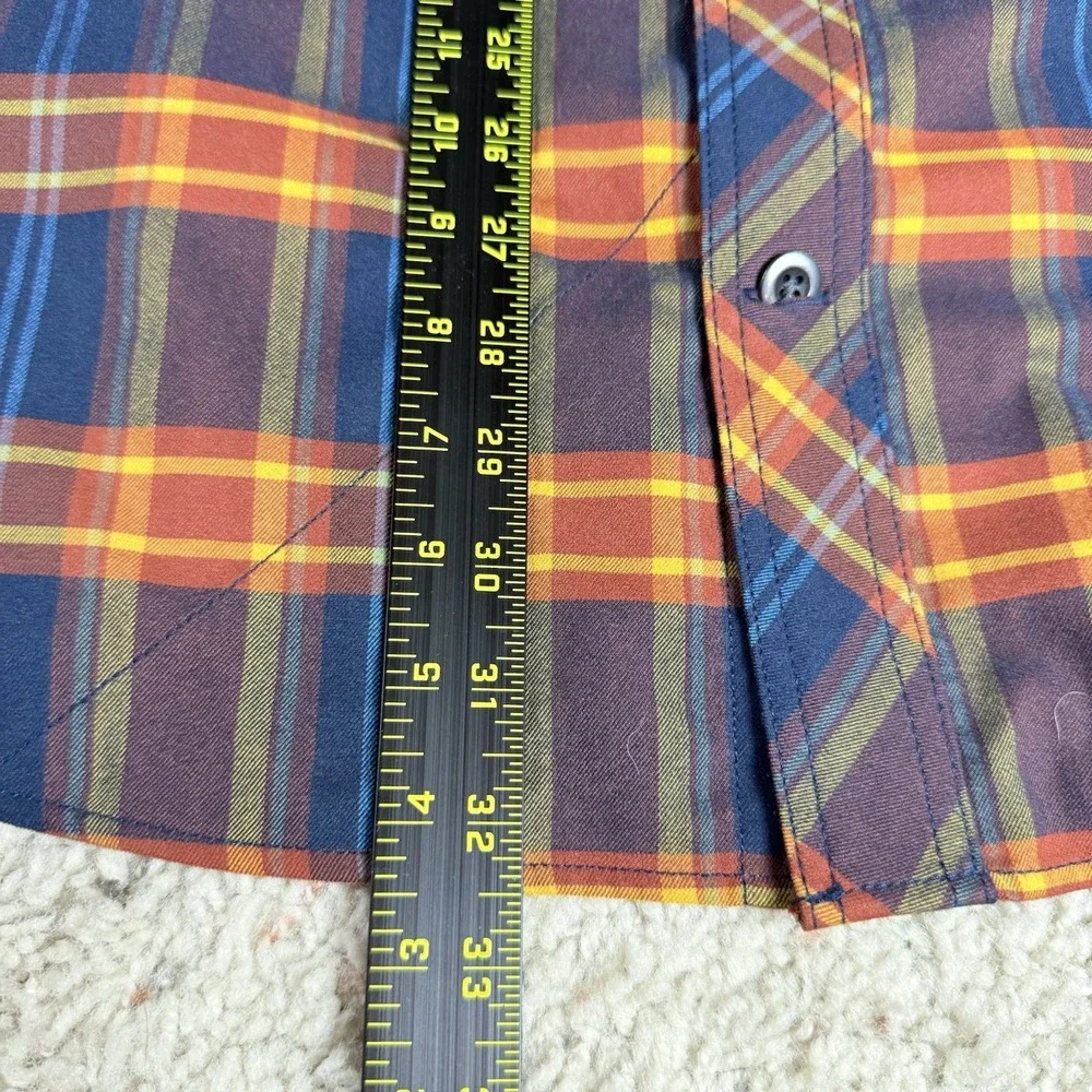 Alaskan Hardgear Mens Boar's Nest Flannel Long Sleeve Shirt Med Plaid Multicolor
